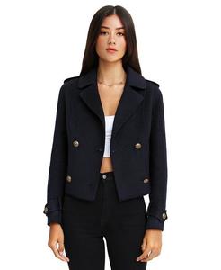 Женская куртка в стиле милитари лучше Belle & Bloom, синий