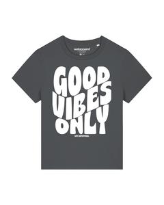 Рубашка Watapparel Good vibes only, антрацит