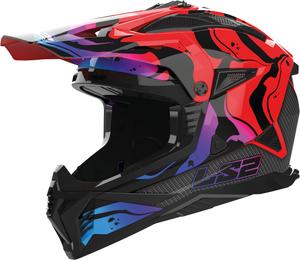 Мотокроссовый шлем LS2 mx708 fast ii wash, Black/Red/Blue
