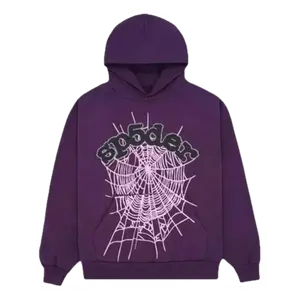 Худи Sp5der Web Hoodie 'Grape', фиолетовый
