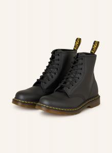 Мужские ботинки Dr. Martens из матовой кожи, черный