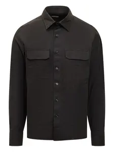 Рубашка в стиле милитари TOM FORD, черный