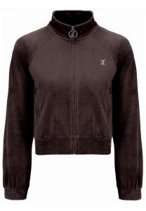 Толстовка на молнии Juicy Couture, темно-коричневый