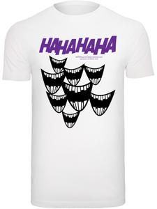 Классическая футболка F4NT4STIC Shirt DC Comis Superhelden Batman Joker Smile, белый