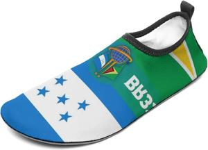 Пляжная обувь Calculay Guyana - Trinidad с флагом Кейптауна (5x3 фута), обувь для плавания и пляжа для мужчин и женщин, обувь для йоги в бассейне, кроссовки для серфинга, 9/10women,7/8men Style-11