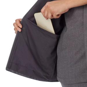 Жилет больших размеров на подкладке с 5 карманами Cuddl Duds Scrubs Cuddl Duds, черный