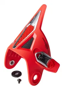 Сменная манжета правого ботинка Instinct Fox Racing, флуоресцентный красный