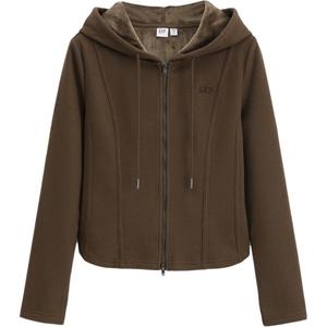 Топ женский GAP, коричневый