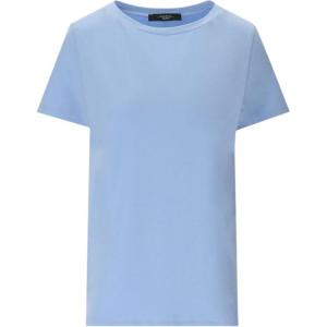 Футболка классическая женская синяя WEEKEND MaxMara