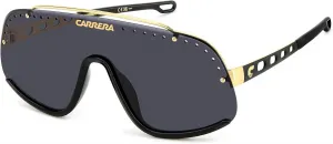 Солнцезащитные очки CARRERA FLAGLAB 16 2M2 ЧЕРНОЕ ЗОЛОТО 99/1/130 УНИСЕКС, Black Gold