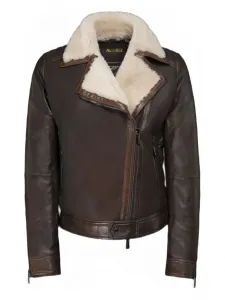 Куртка из овчины Moorer, коричневый