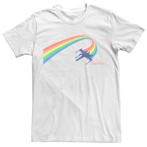Мужская футболка X-Wing Rainbow Flight Star Wars