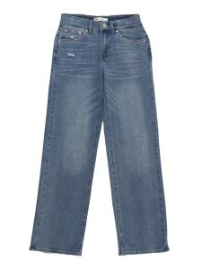 Джинсы с широкими штанинами Levi's Kids, синий деним