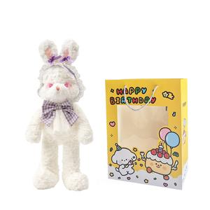 Lolita Bear, Rabbit Dolls плюшевая кукла высота 35cm/48cm/62cm MENGMENGBUNNY, фиолетовый