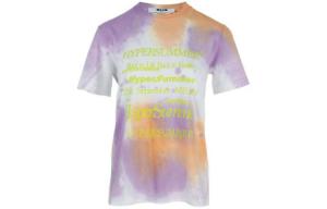 Футболка женская разноцветная MSGM, мультиколор