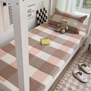 Antarctic Комплект хлопкового постельного белья из 3 предметов (простыня на резинке 80x190 см), цвет Fendage, ткань класса А