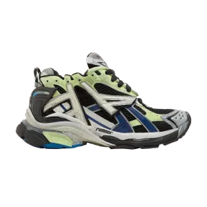 Кроссовки Balenciaga Balenciaga Wmns Runner Sneaker 'Grey Blue Green', черный