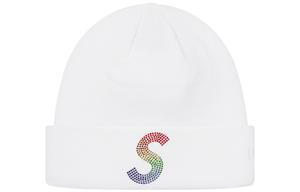 Supreme Шапка-бини New Era с кристаллами Swarovski, White