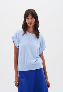 Футболка InWear Basic T-shirt, Windsurfer Melange/Blue