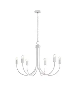 Люстра Ellie на 6 ламп 510 Design, white