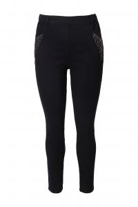 Ulla Popken Слим-фит джеггинсы в черном цвете