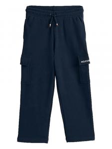 Брюки Tommy Hilfiger Junior из хлопка, синий