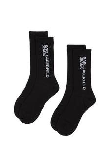 Носки KARL LAGERFELD JEANS, черный