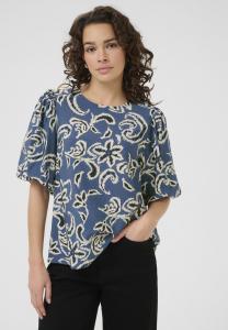 Блуза Kaffe DAHLIA, Bering Sea White Paisley/Blue