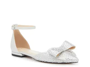 Балетки Elturo Flat Jessica Simpson, серебряный/металлик