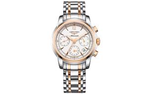 LONGINES Часы Men's Collection Watch, Silver White