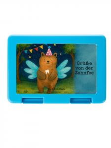 Mr. & Mrs. Panda Хлебница в виде медведя и зубной феи с надписью белым цветом