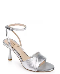 Вечерние сандалии Kaia Dress Jewel Badgley Mischka, серебряный