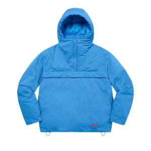 Пуловер Supreme Hooded Down Pullover, синий