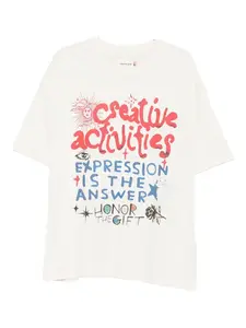 Футболка с графическим принтом Honor The Gift, белый