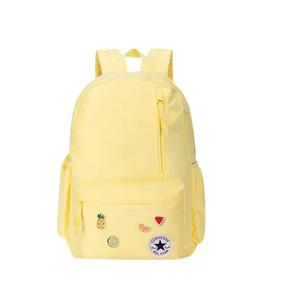 Converse Полиэстеровый рюкзак среднего размера унисекс светло-желтый, Fruit Ninja