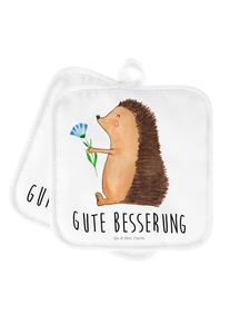 Mr. & Mrs. Panda Подставка под цветочный горшок с изображением ежика и надписью белого цвета