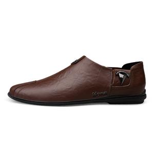 Туфли Men"s Casual Men Low-Top Brown Wen Nai