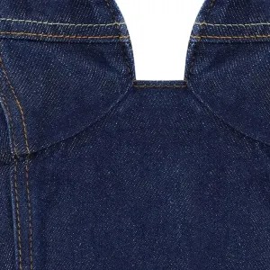 Джинсовый корсет топ Magda Butrym, indigo