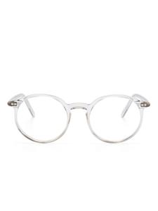 Lunor очки в круглой оправе, белый