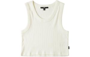 Vans Топ-майка женская Ecru с круглым вырезом Moderate Others