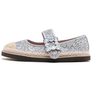 Туфли Мэри Джейн женские Agsdon, цвет Glitter Silver