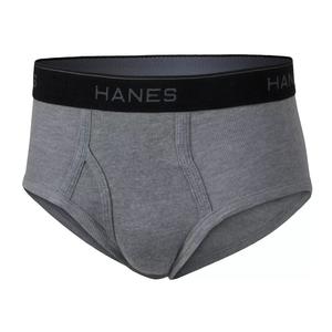 Комплект эластичных трусов Hanes Ultimate, 5 шт., с поясом Comfort Flex и тканью Cool Comfort Han, серый/белый/черный
