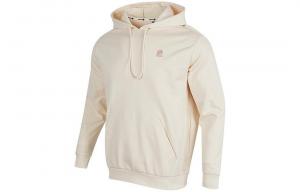 Adidas Neo Толстовка унисекс, цвет экрю, с капюшоном, средний размер, стандартный размер