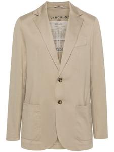 Пиджак из ткани пике Circolo 1901, бежевый