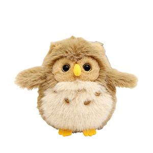 Магнитные стационарные плюшевые куклы пингвин и сова высотой 12см Pissie