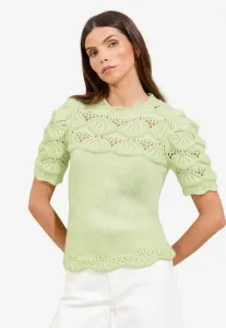 Футболка стандартного кроя с круглым вырезом, короткими рукавами и принтом. Lipsy, Green