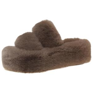 WUJI Женские бесшумные тапочки-шлепанцы с устойчивостью к истиранию - Темный хаки, цвет Dark Khaki