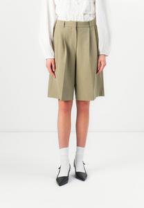 Шорты Selected Femme SLFBERMUDA RITA , Slate Green/Beige