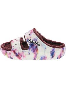 Crocs Классические уютные домашние сандалии Cozzy с эффектом тай-дай, разноцветные