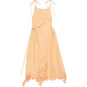 Acne Studios Платье-чехол FW24 женское светло-оранжевое